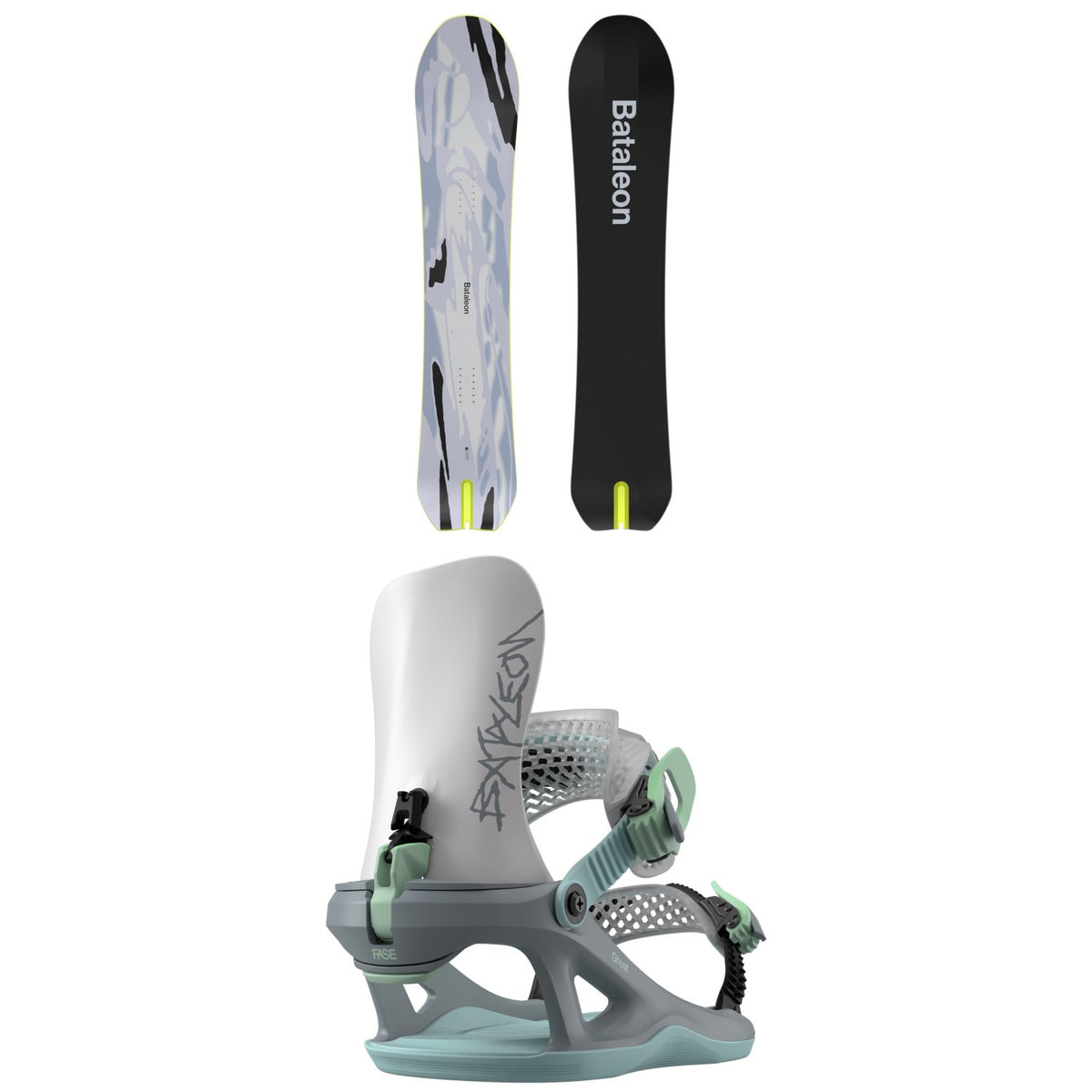 Bataleon Cameleon Snowboard + Ghost FASE Snowboard Bindings - Women's 2027