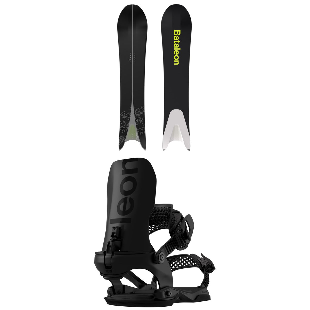 Bataleon Surfer Snowboard + Blaster AW FASE Snowboard Bindings - Women's 2027