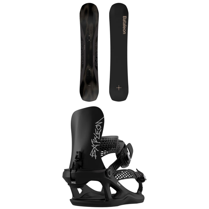 Bataleon Push Up+ Snowboard + Ghost FASE Snowboard Bindings - Women's 2027
