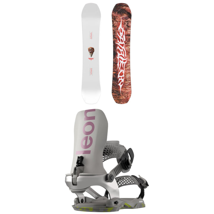 Bataleon Stereo Team Snowboard + Blaster AW FASE Snowboard Bindings - Women's 2027