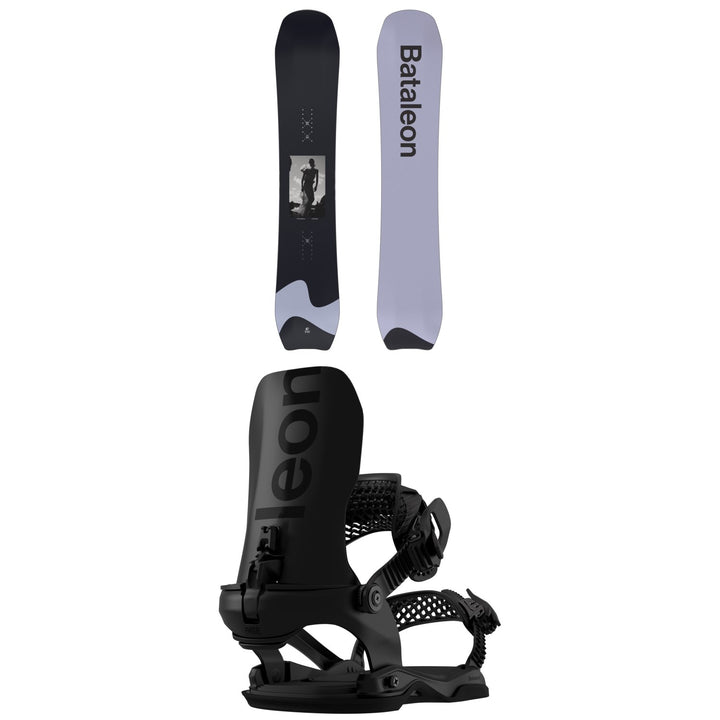 Bataleon Whatever x Petrovsky & Ramone Snowboard + Blaster AW FASE Snowboard Bindings 2027