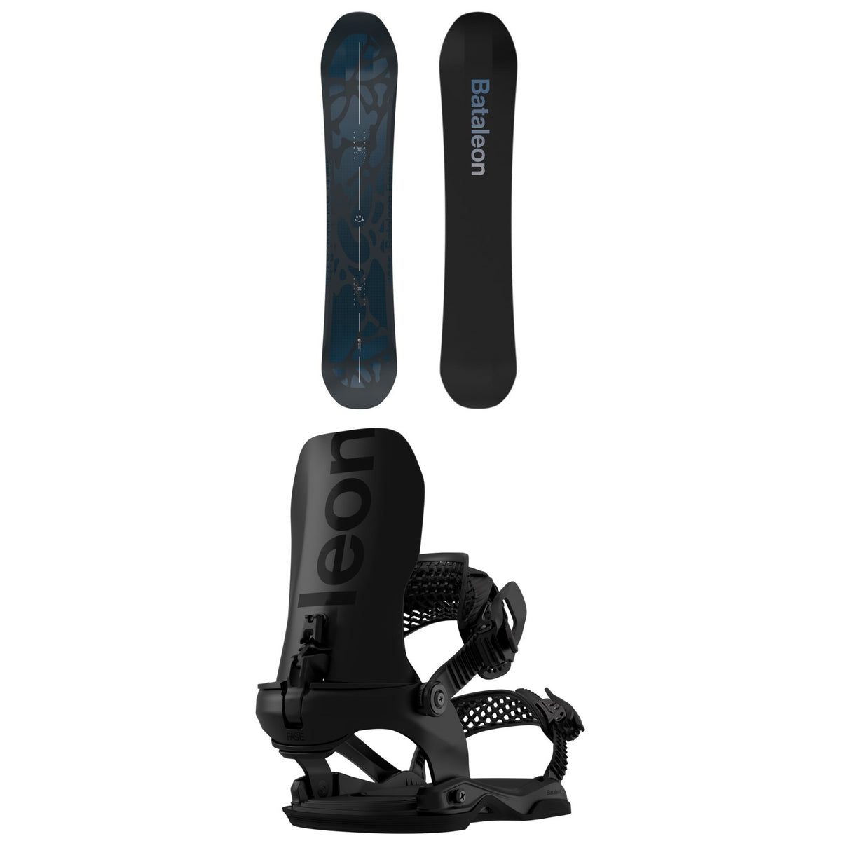 Bataleon Thunderstorm Snowboard + Blaster AW FASE Snowboard Bindings 2027