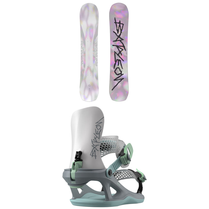 Bataleon Push Up Snowboard + Ghost FASE Snowboard Bindings - Women's 2027