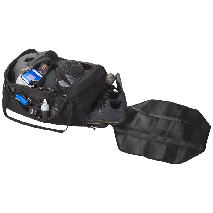 Dakine Descent 70L Bike Duffle Bag Black/Grey