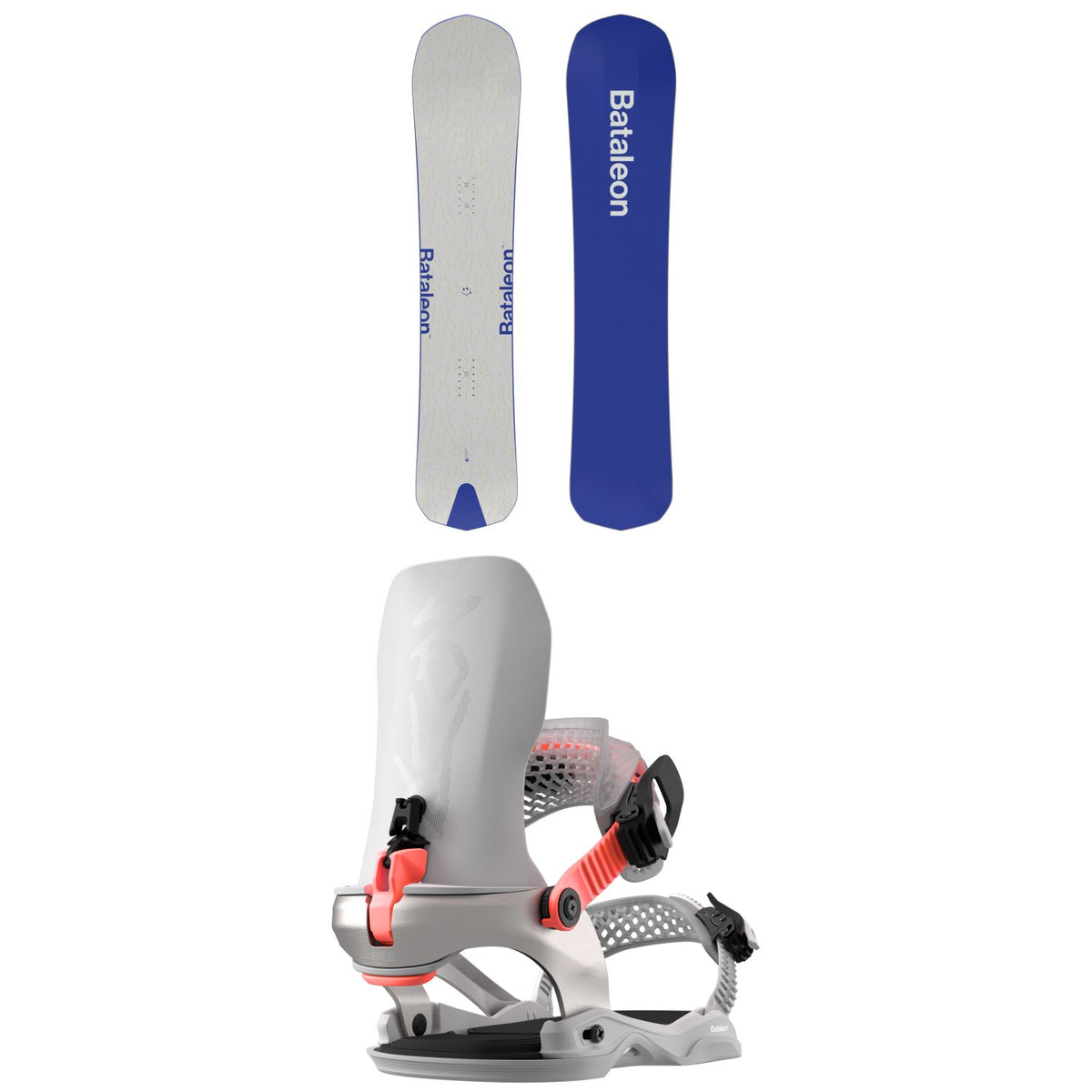 Bataleon Party Wave Snowboard + Blaster AW FASE Snowboard Bindings 2027
