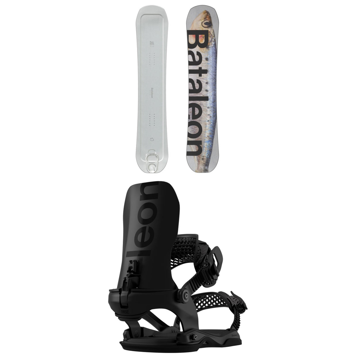 Bataleon Fun.Kink Snowboard + Blaster AW FASE Snowboard Bindings 2027