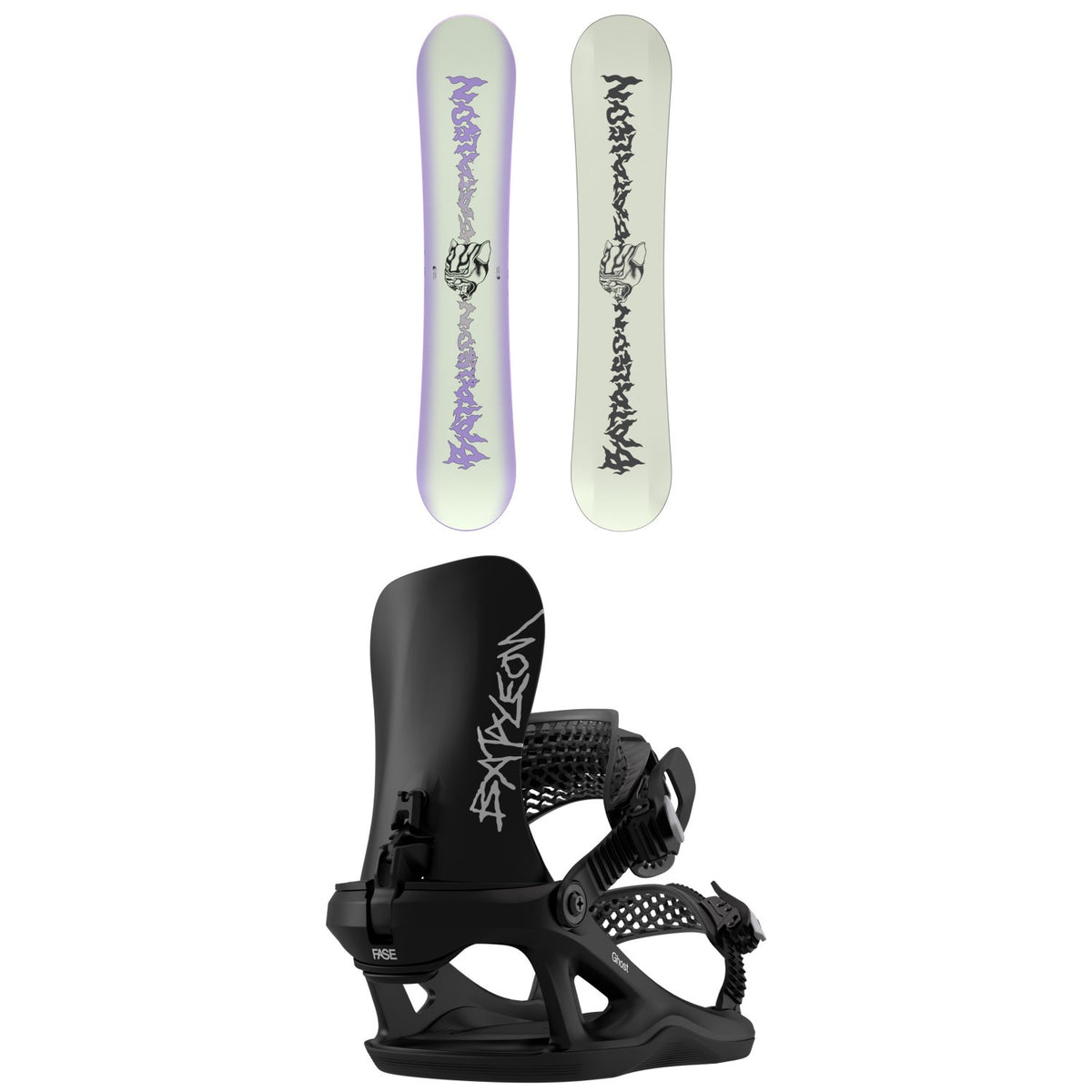 Bataleon Disaster Snowboard + Ghost FASE Snowboard Bindings - Women's 2027