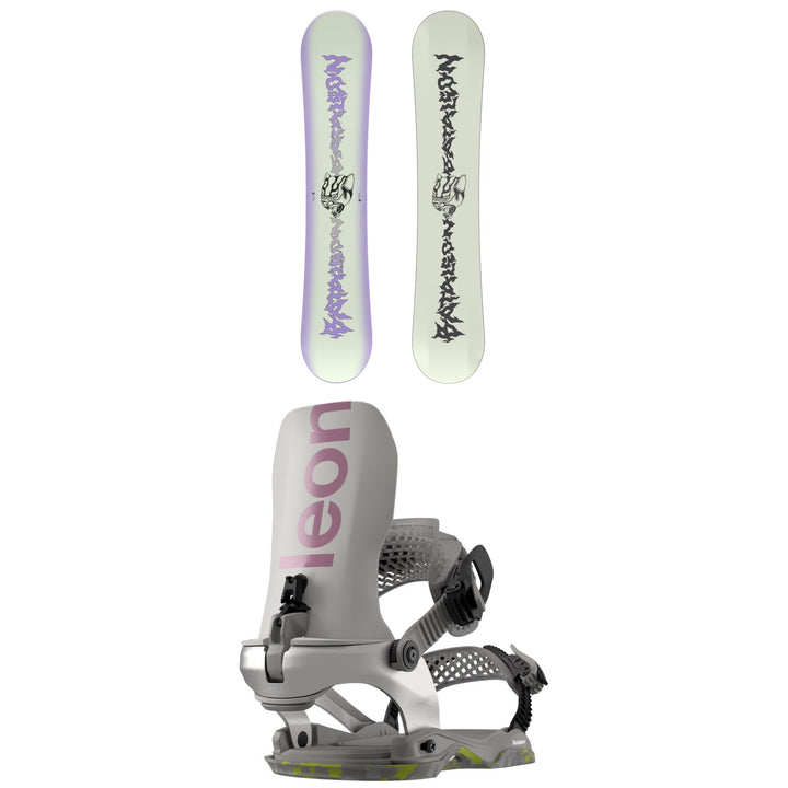 Bataleon Disaster Snowboard + Blaster AW FASE Snowboard Bindings - Women's 2027