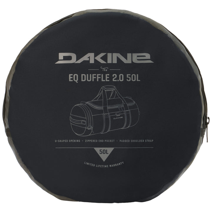 Dakine EQ 2.0 50L Duffle Bag Carbon Heather/Black