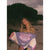 Notice The Reckless Scenic Route Raglan Oversized T-Shirt - Women's Blue/Light Pink/Magenta