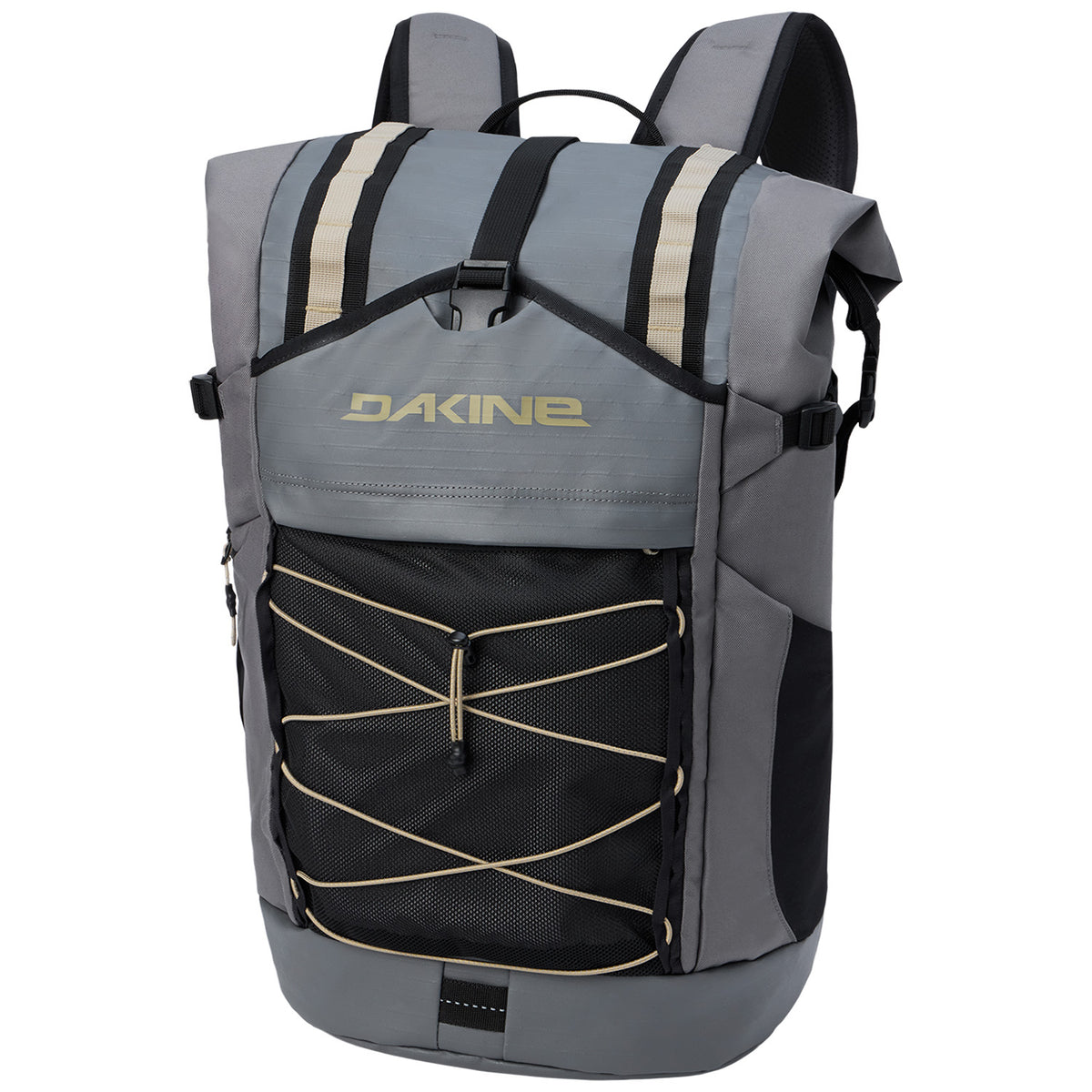 Dakine Mission Surf DLX Wet/Dry Rolltop 35L Backpack Castlerock/Stone