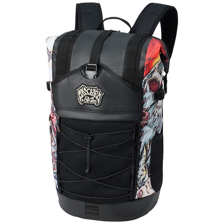 Dakine Mission Surf DLX X Mayhem Wet/Dry Rolltop 35L Backpack Mayhem Marron/Stone