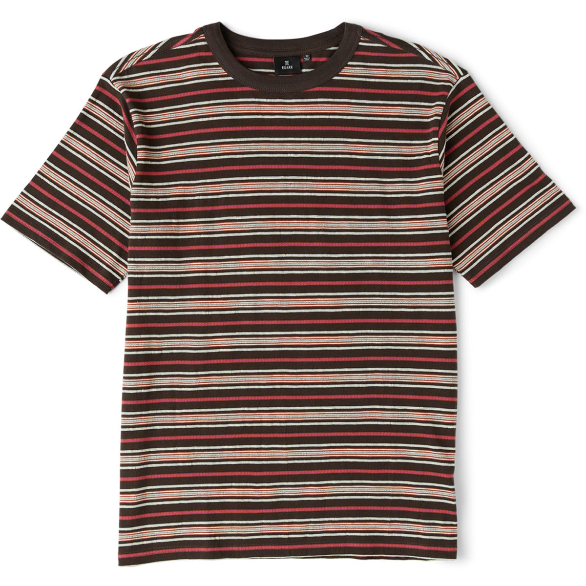 Roark Well Worn Stripe T-Shirt - Men's Tobacco
