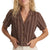 Roark Crosswinds Camp Shirt - Women's Coco Bean