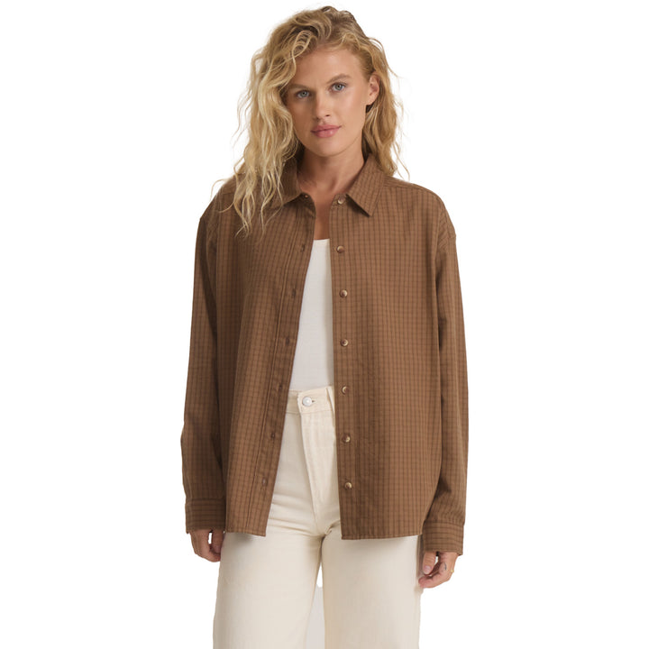 Roark Costa Shirt - Women's Coco Bean