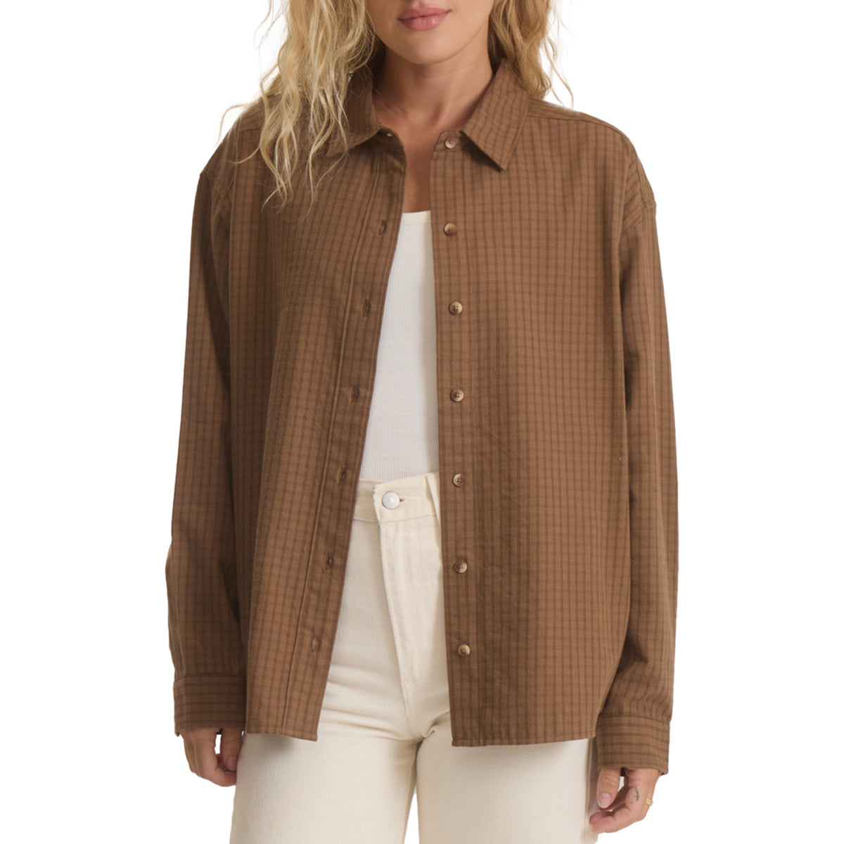 Roark Costa Shirt - Women's Coco Bean