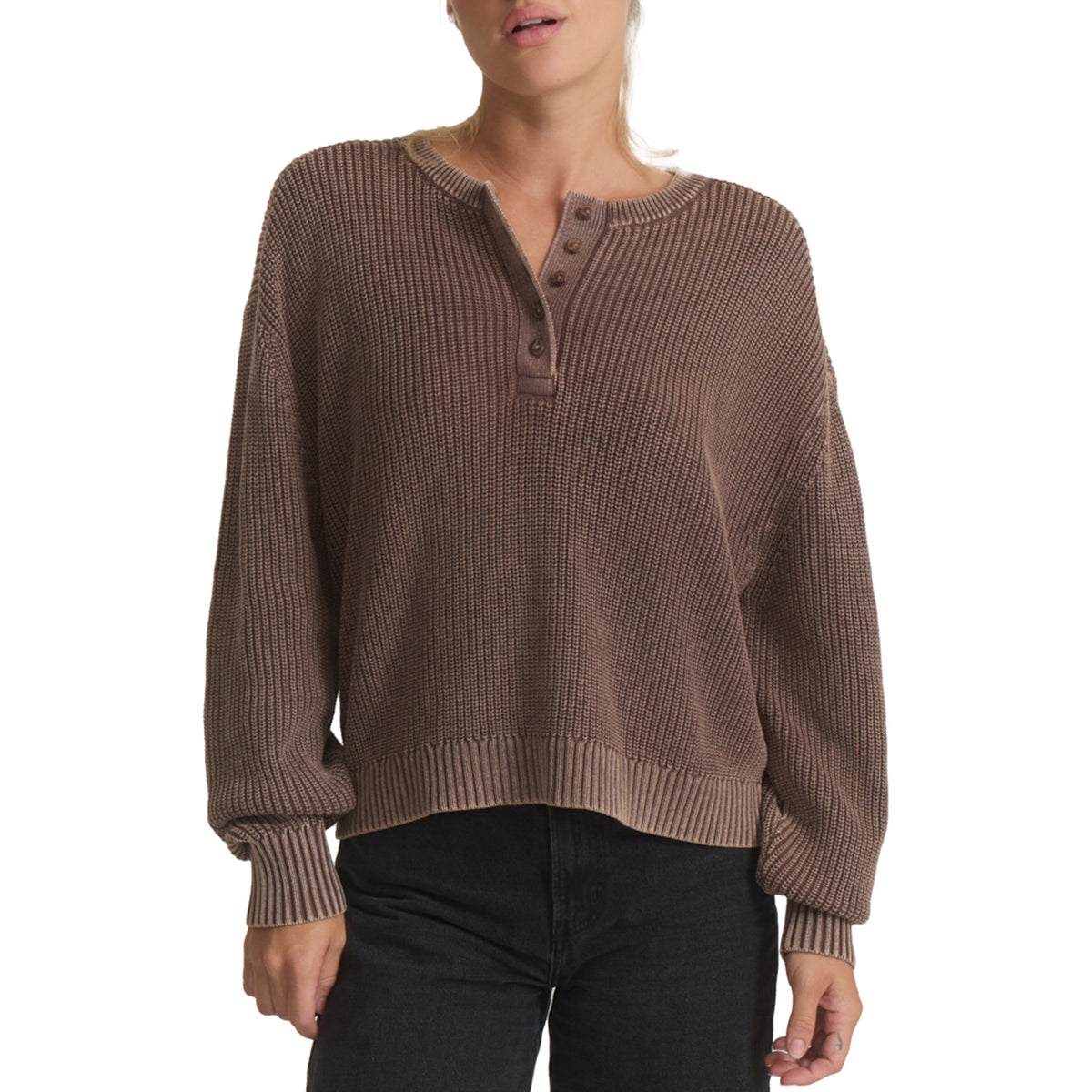 Roark Made To Fade Sweater - Women's Coco Bean