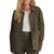 Roark HWY 1 Chore Bedford Jacket - Women's Military