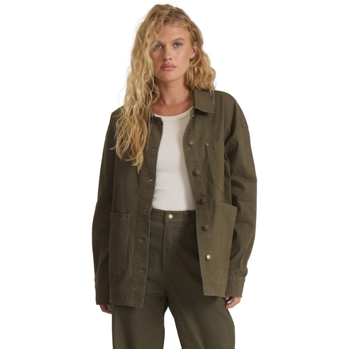 Roark HWY 1 Chore Bedford Jacket - Women's Military
