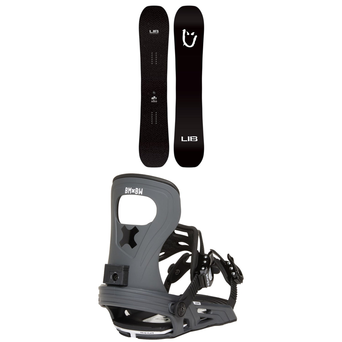 Lib Tech dPr Snowboard + Bent Metal Joint LTD Snowboard Bindings 2027