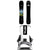 Lib Tech Skunk Ape C2 Snowboard + Bent Metal T-Zero Snowboard Bindings 2027