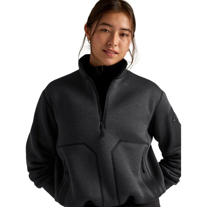 Arc'teryx Covert 1/2 Zip - Women's Black Heather