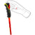 LEKI Wyldbird Vario TR Ski Poles 2027 Orange/Red/Yellow