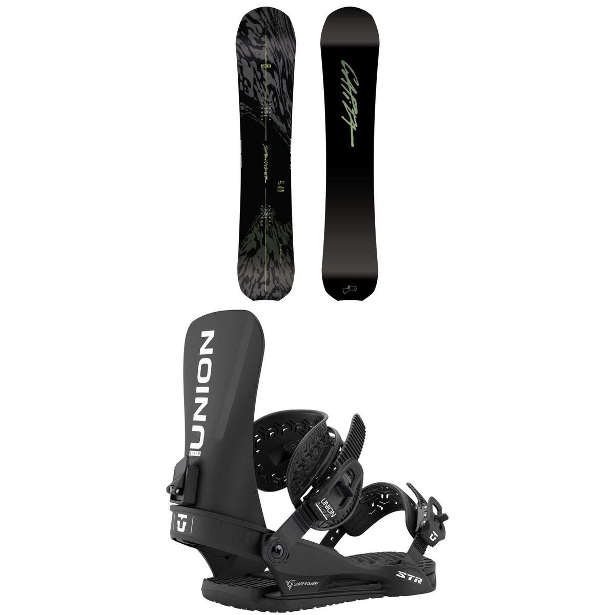 CAPiTA Sidewinder Snowboard + Union STR Snowboard Bindings 2027