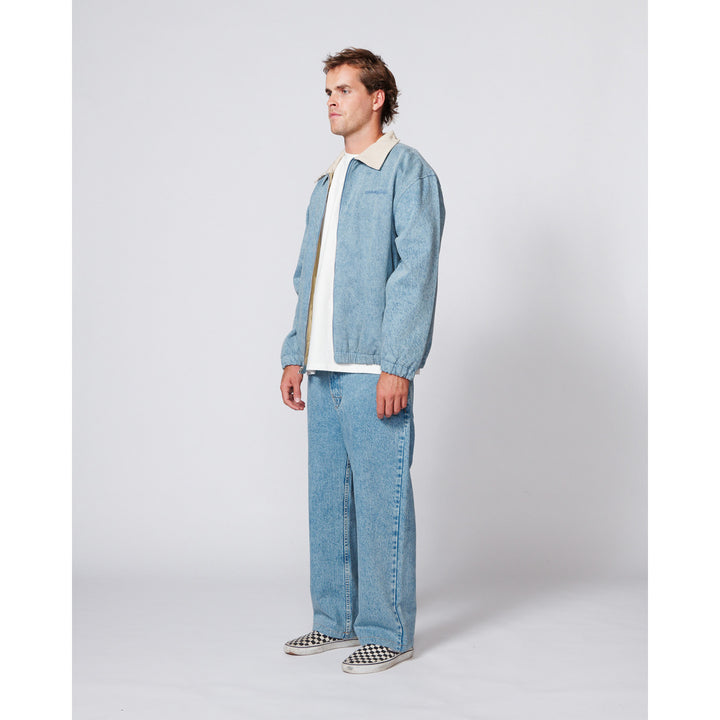 The Critical Slide Society Blackbird Denim Jacket - Men's Denim Blue