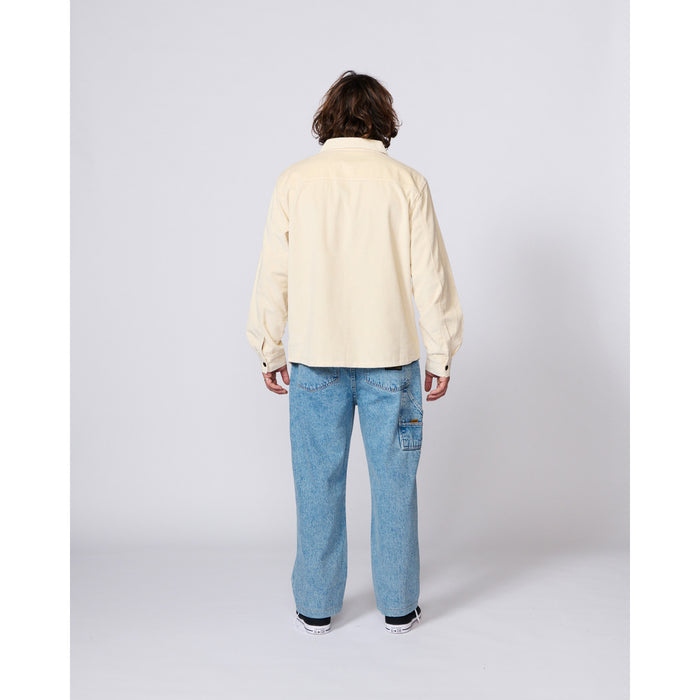The Critical Slide Society Surface Cord Overshirt - Men's Bone
