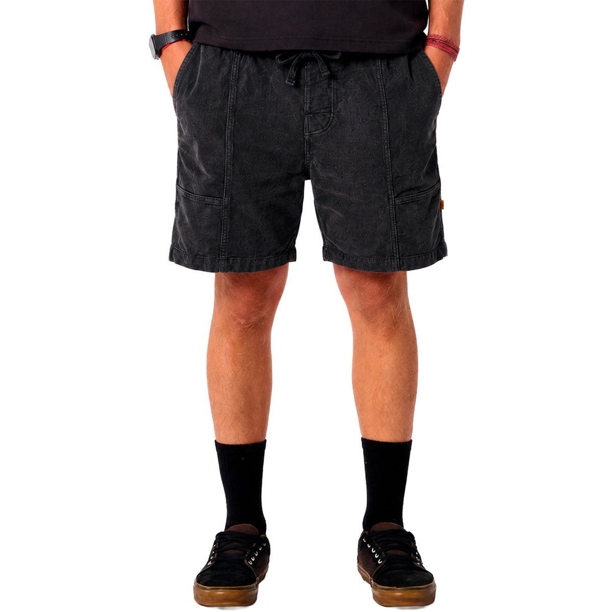 The Critical Slide Society All Day Cord Walkshorts - Men's Vintage Black