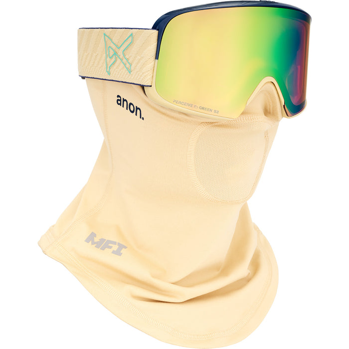 Anon M6 Goggles Beechwood/Perceive Variable Green+Perceive Cloudy Pink