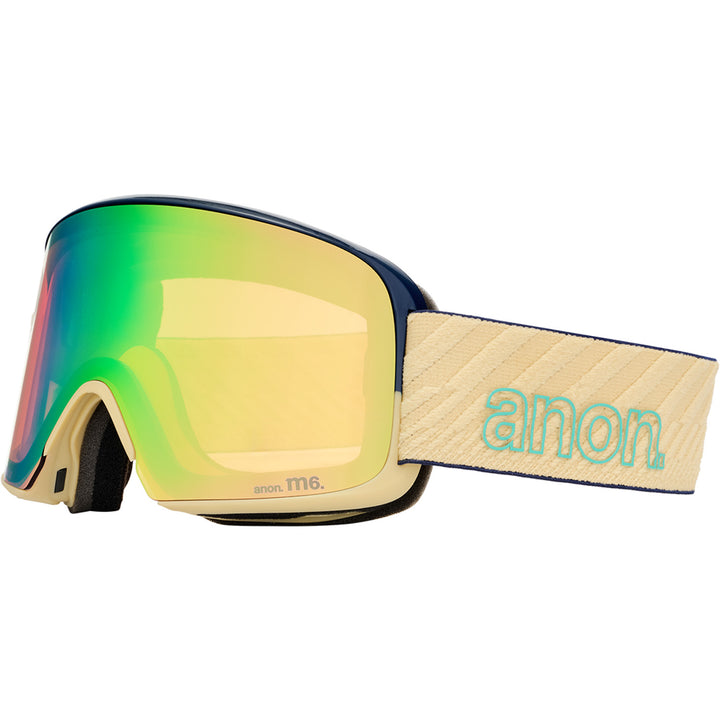 Anon M6 Goggles Beechwood/Perceive Variable Green+Perceive Cloudy Pink