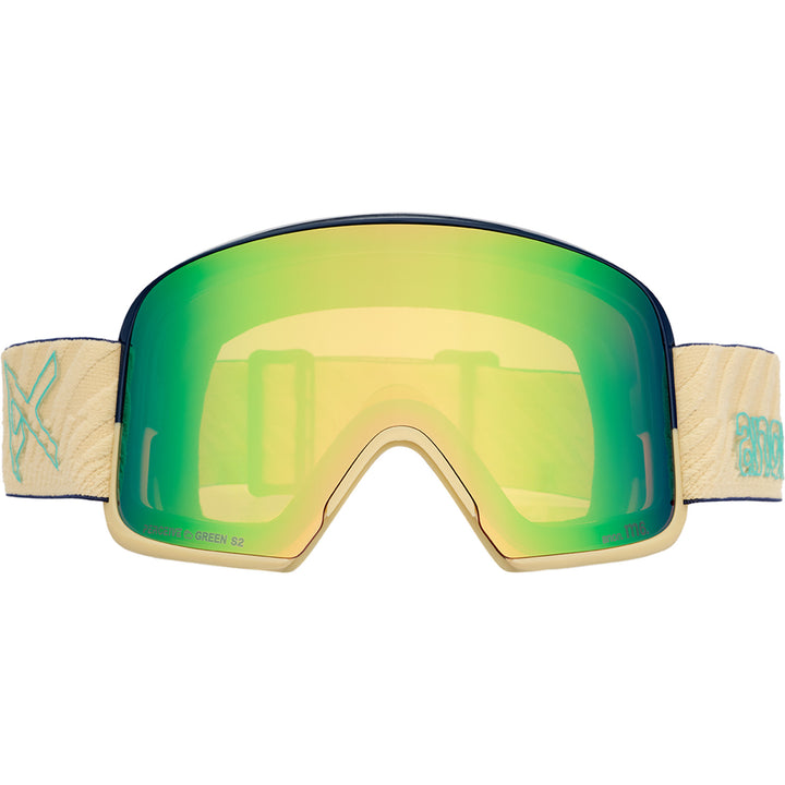 Anon M6 Goggles Beechwood/Perceive Variable Green+Perceive Cloudy Pink