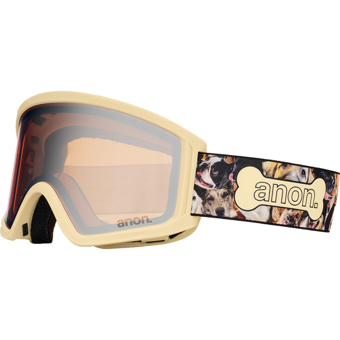 Anon Tracker 2.0 MFI Low Bridge Fit Goggles - Kids' Shop Dogs/Silver Amber