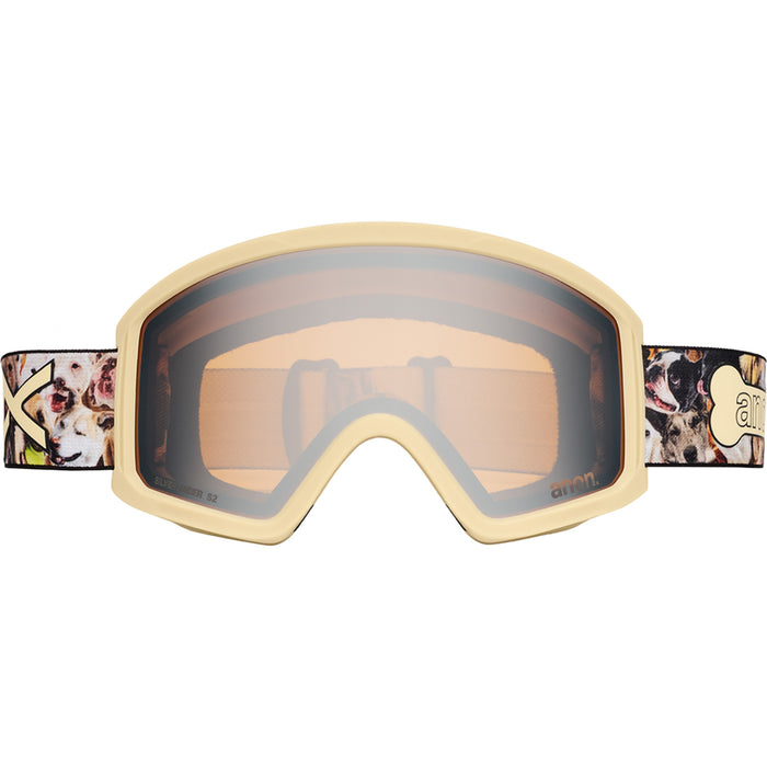 Anon Tracker 2.0 MFI Low Bridge Fit Goggles - Kids' Shop Dogs/Silver Amber