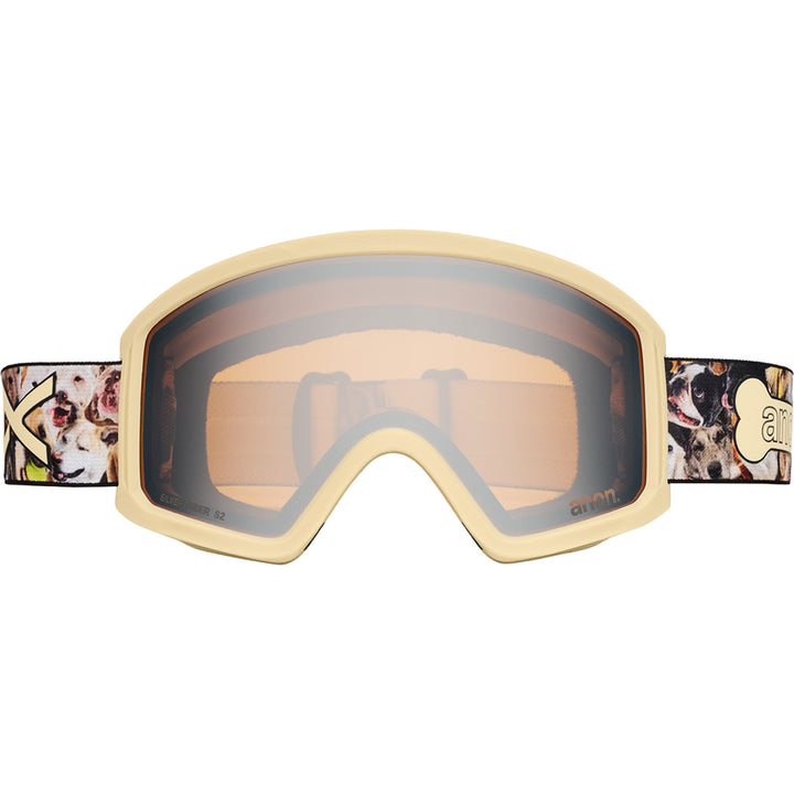 Anon Tracker 2.0 MFI Low Bridge Fit Goggles - Kids' Shop Dogs/Silver Amber