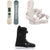 Rossignol Soulside Snowboard + Union Juliet Snowboard Bindings + DC Lotus Snowboard Boots - Women's