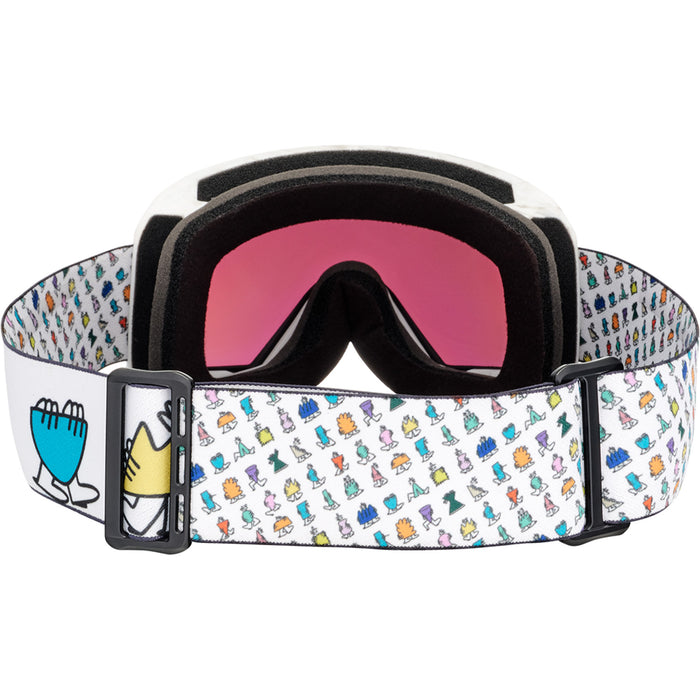 Anon Nesa MFI Low Bridge Fit Goggles LB Encounters/Perceive Sunny Onyx+Perceive Variable Violet