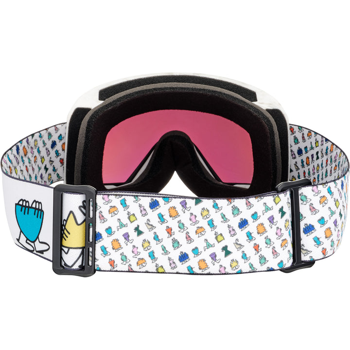 Anon Nesa MFI Low Bridge Fit Goggles LB Encounters/Perceive Sunny Onyx+Perceive Variable Violet