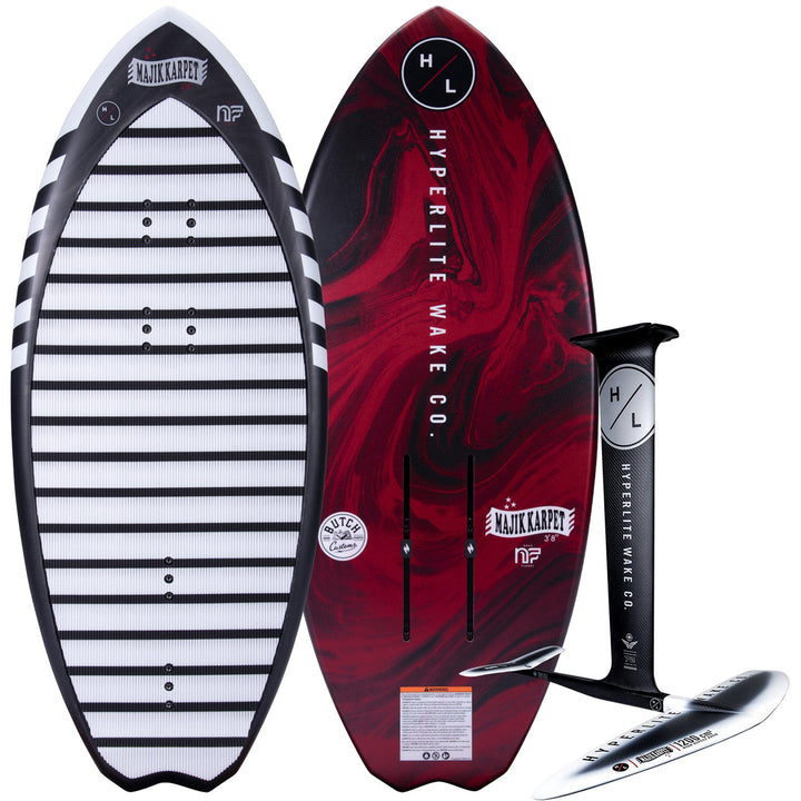 Hyperlite Majik Karpet 4.4 + MK Carbon Wakefoil Package 2026