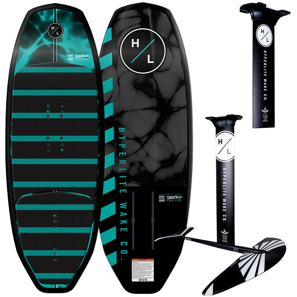 Hyperlite Shuttle 4.5 + Falcon Wakefoil Package 2026