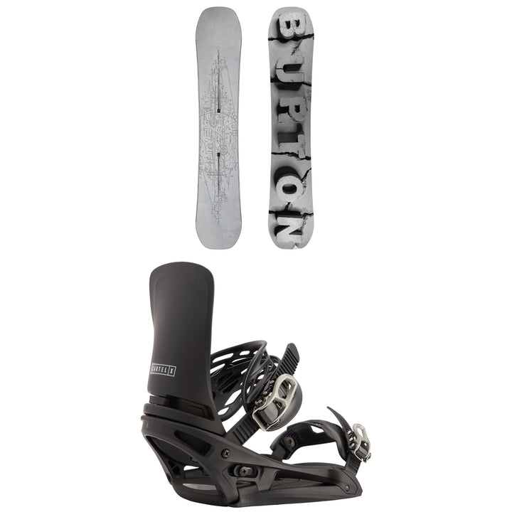 Burton Custom X Snowboard + Cartel X EST Snowboard Bindings 2027