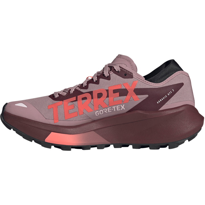 Adidas Terrex Agravic GORE-TEX 2 Shoes - Women's Magic Mauve/Distilled Pink/Maroon