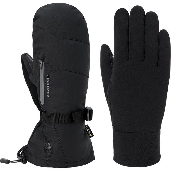 Dakine Titan 2.0 Leather DLX GORE-TEX Mittens Black