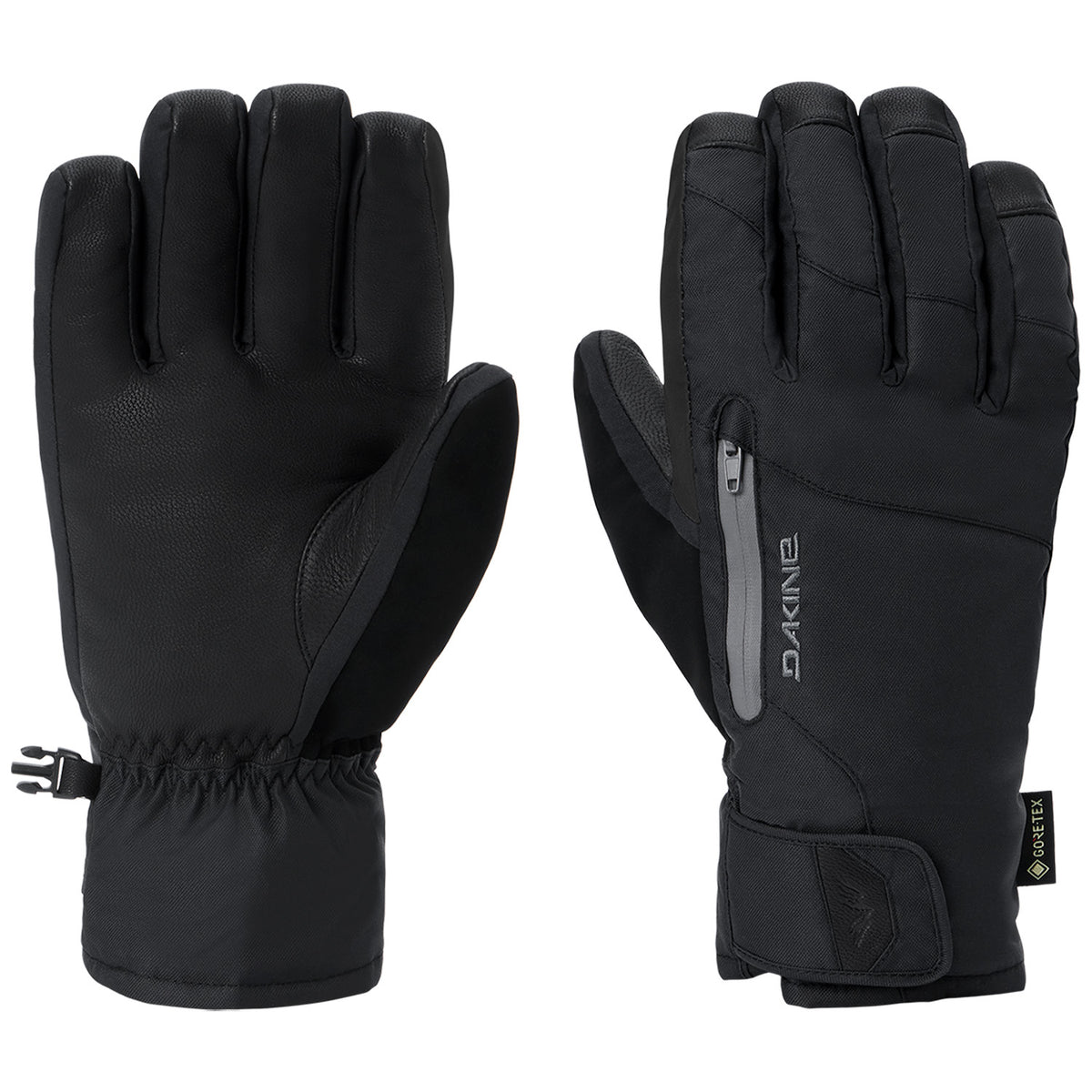 Dakine Titan 2.0 Leather DLX GORE-TEX Short Gloves Black