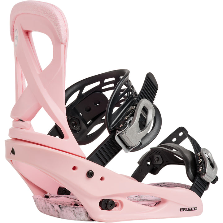 Burton Women's Scribe Re:Flex Snowboard Bindings 2027 Pink / M