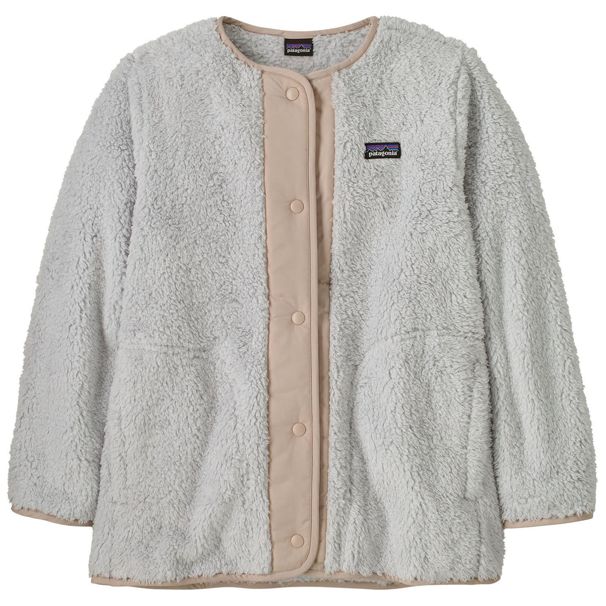 Patagonia Los Gatos Cardigan - Kids' Crisp Grey