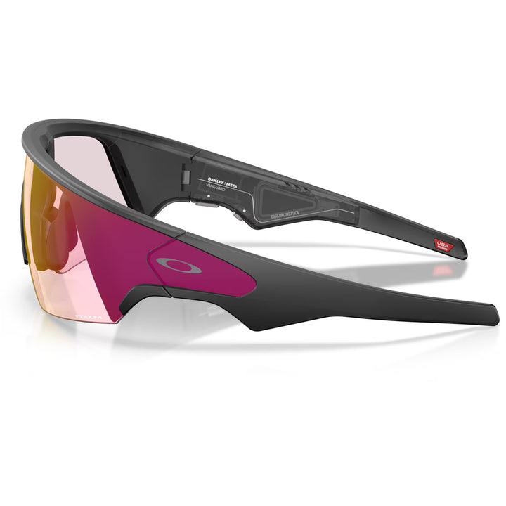 Oakley Meta Vanguard Sunglasses Black/Prizm Transitions Red