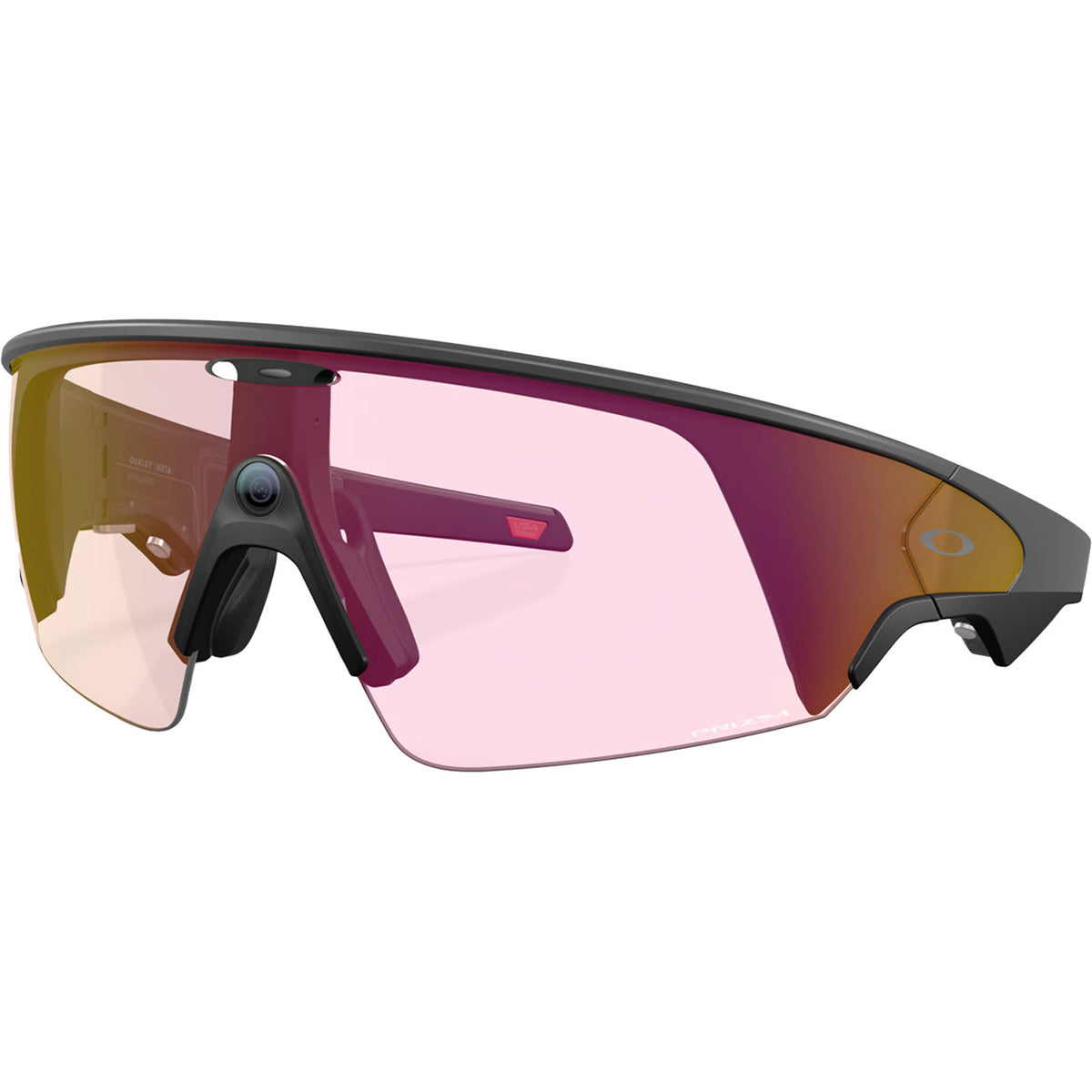 Oakley Meta Vanguard Sunglasses Black/Prizm Transitions Red